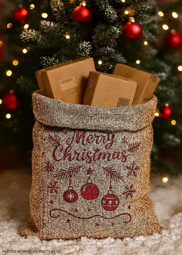Pouc de Noël – Sac Mystère en Colis Perdus (2 à 10 kg)🎅