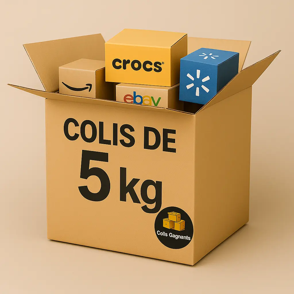 5 Kg de colis perdus
