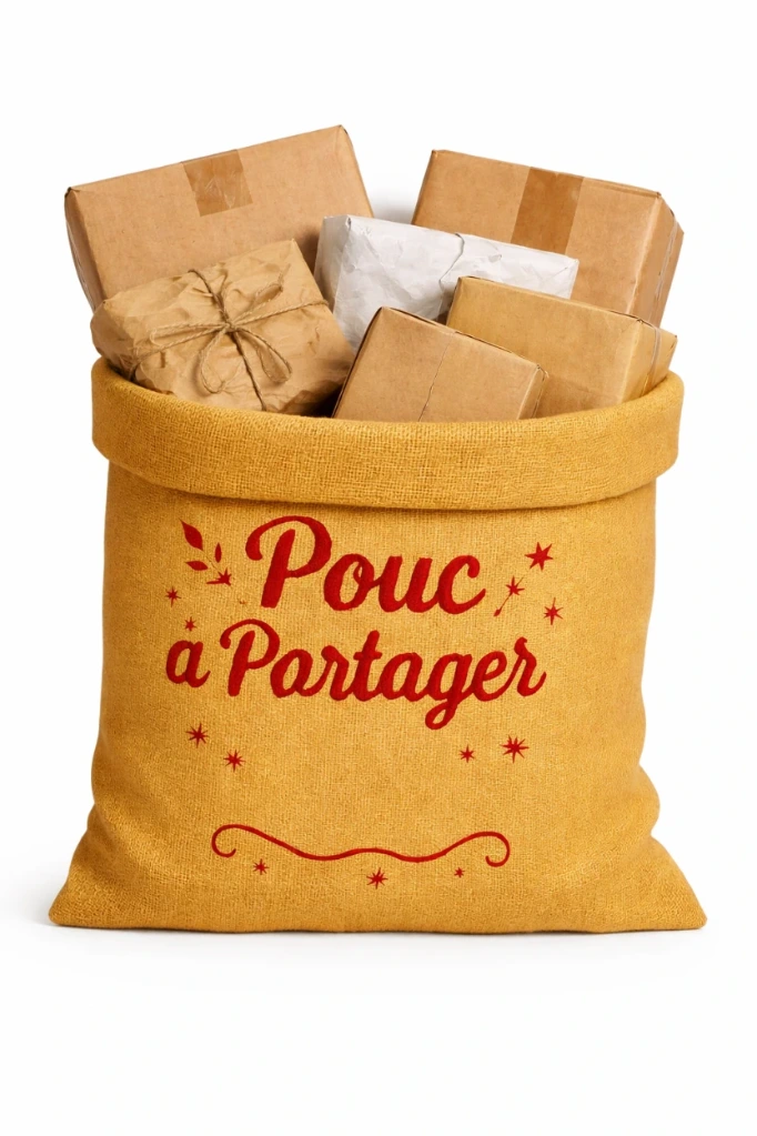 La "pouc" à partager - Sac de colis perdus du poids de votre choix (2kg (5 à 10 colis))