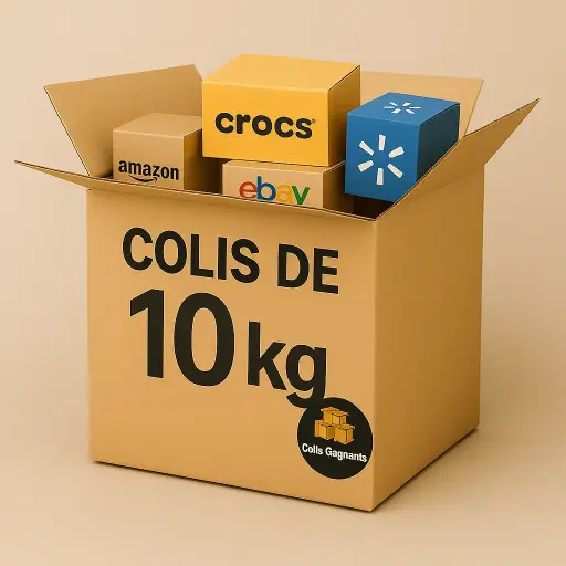 10 kg de colis perdus